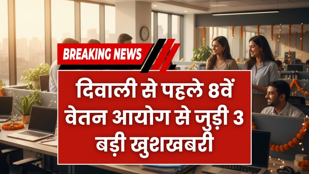 8th CPC Salary Hike Latest News