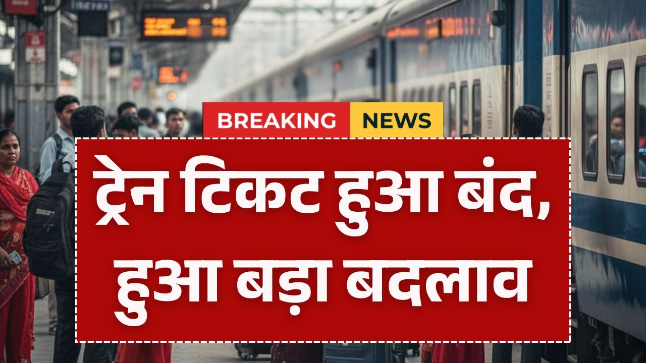 Railway New Ticket Rule
